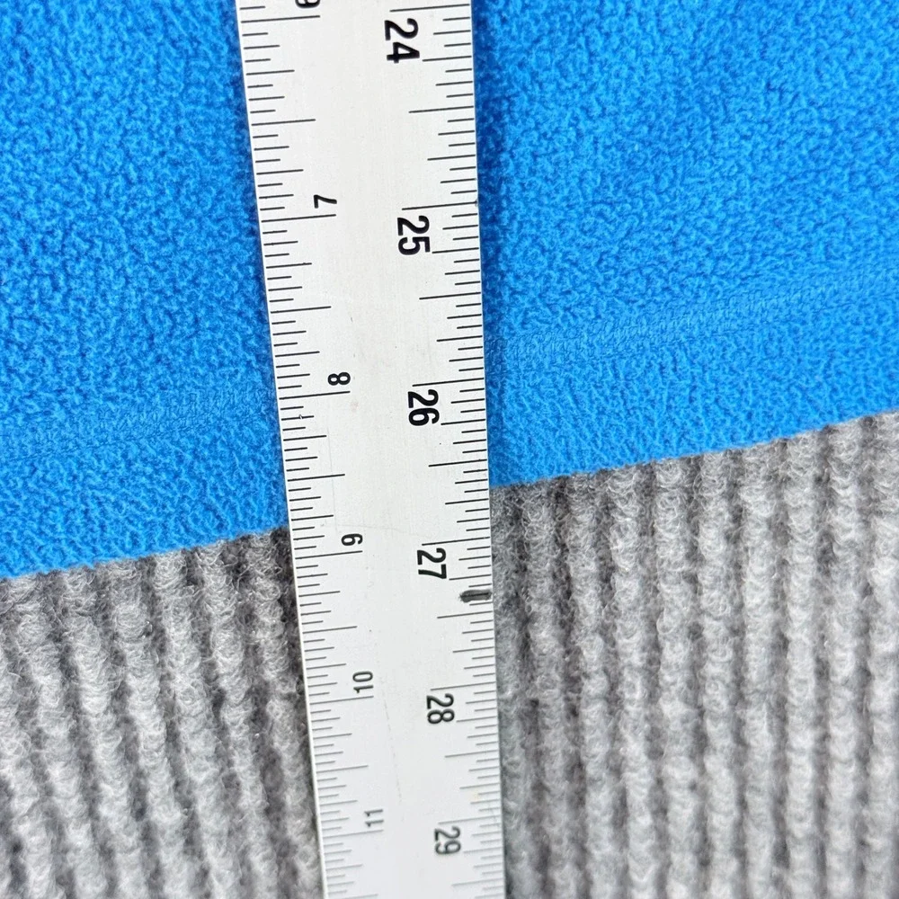 The North Face Mens TKA 100 Glacier 1/4 Zip Fleece Pullover Blue Large NF00A7XN